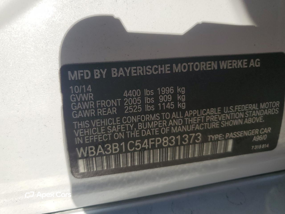 BMW Series 3 2015