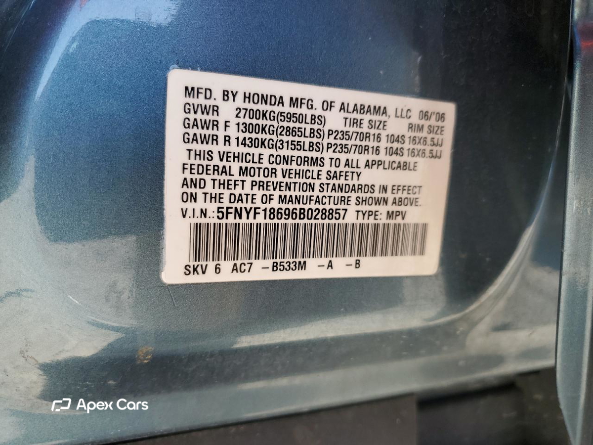 Honda Pilot 2006