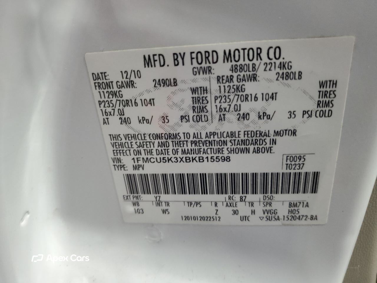 Ford Escape 2011
