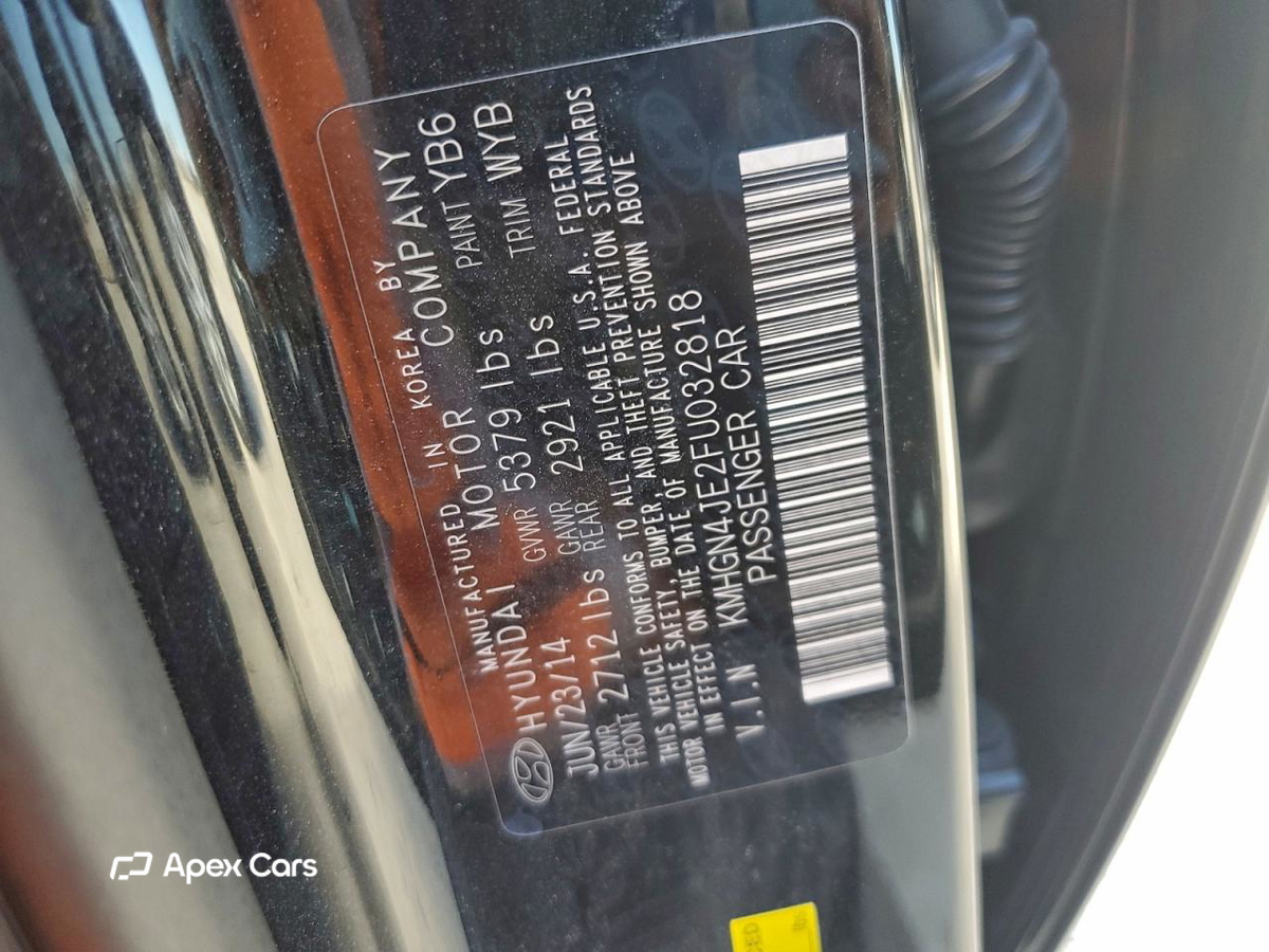 Hyundai Genesis 2015