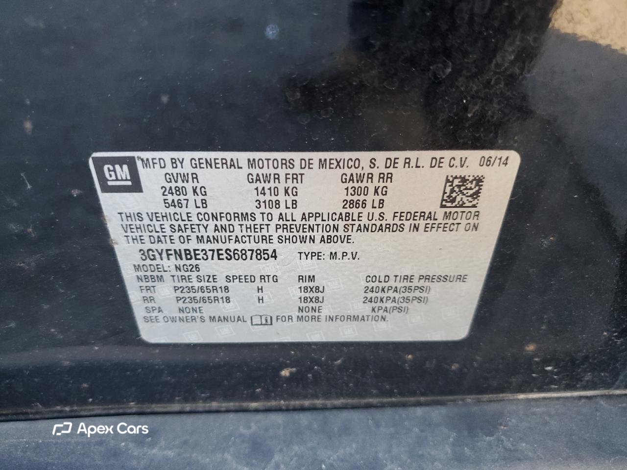 Cadillac SRX 2014