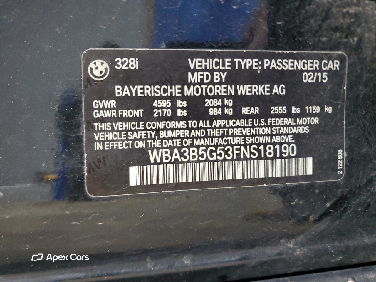 BMW Series 3 2015