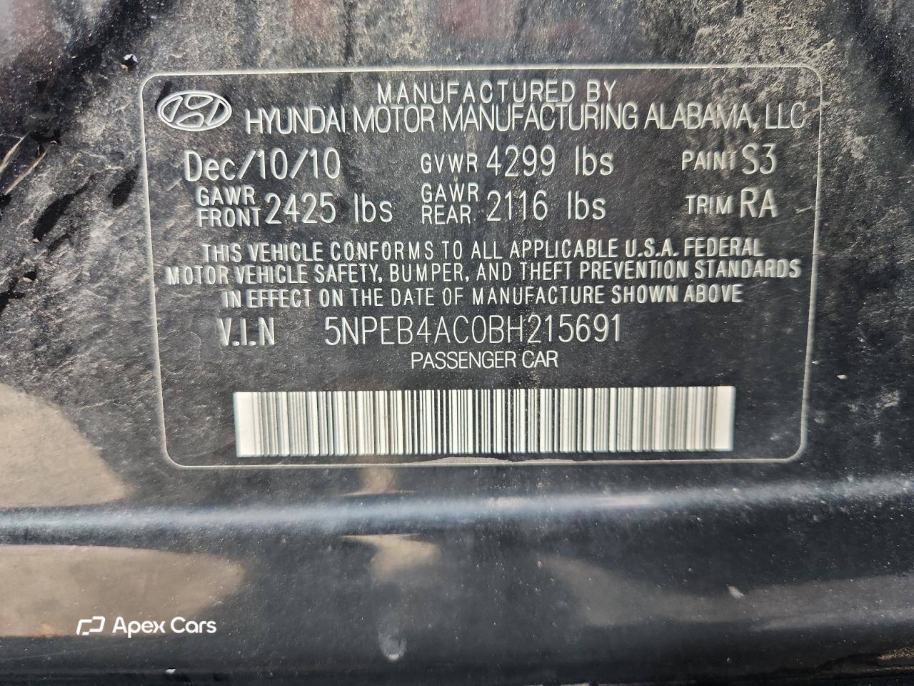 Hyundai Sonata 2011