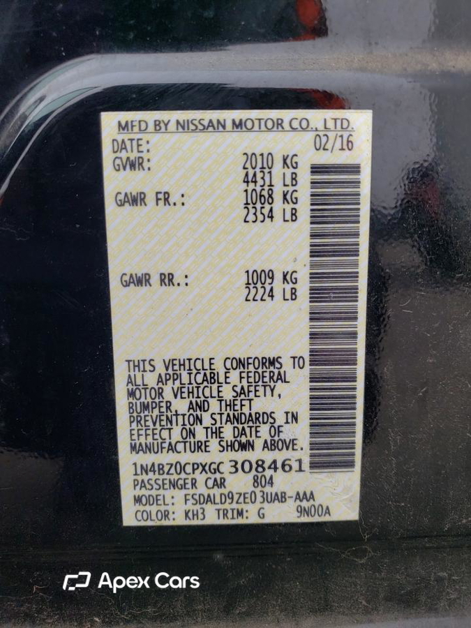Nissan Leaf 2016