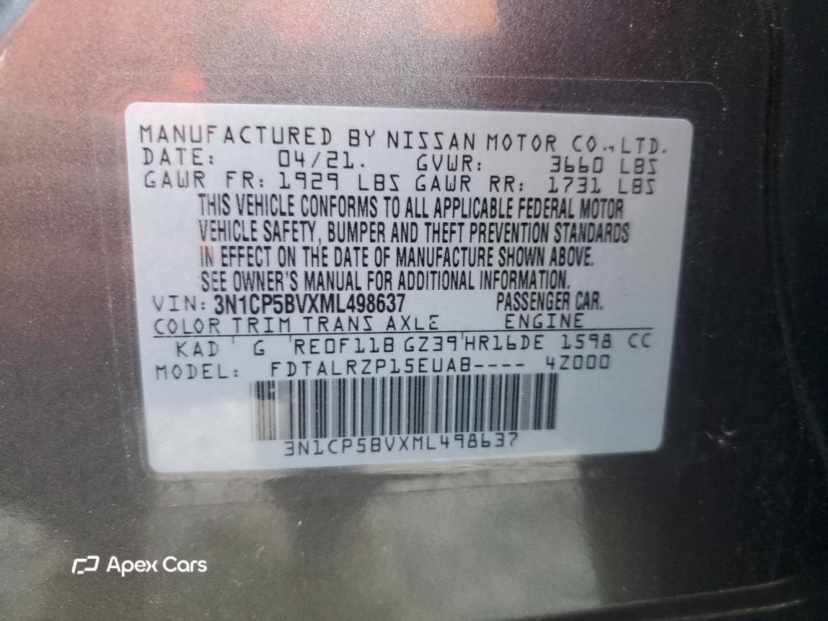 Nissan Kicks 2021