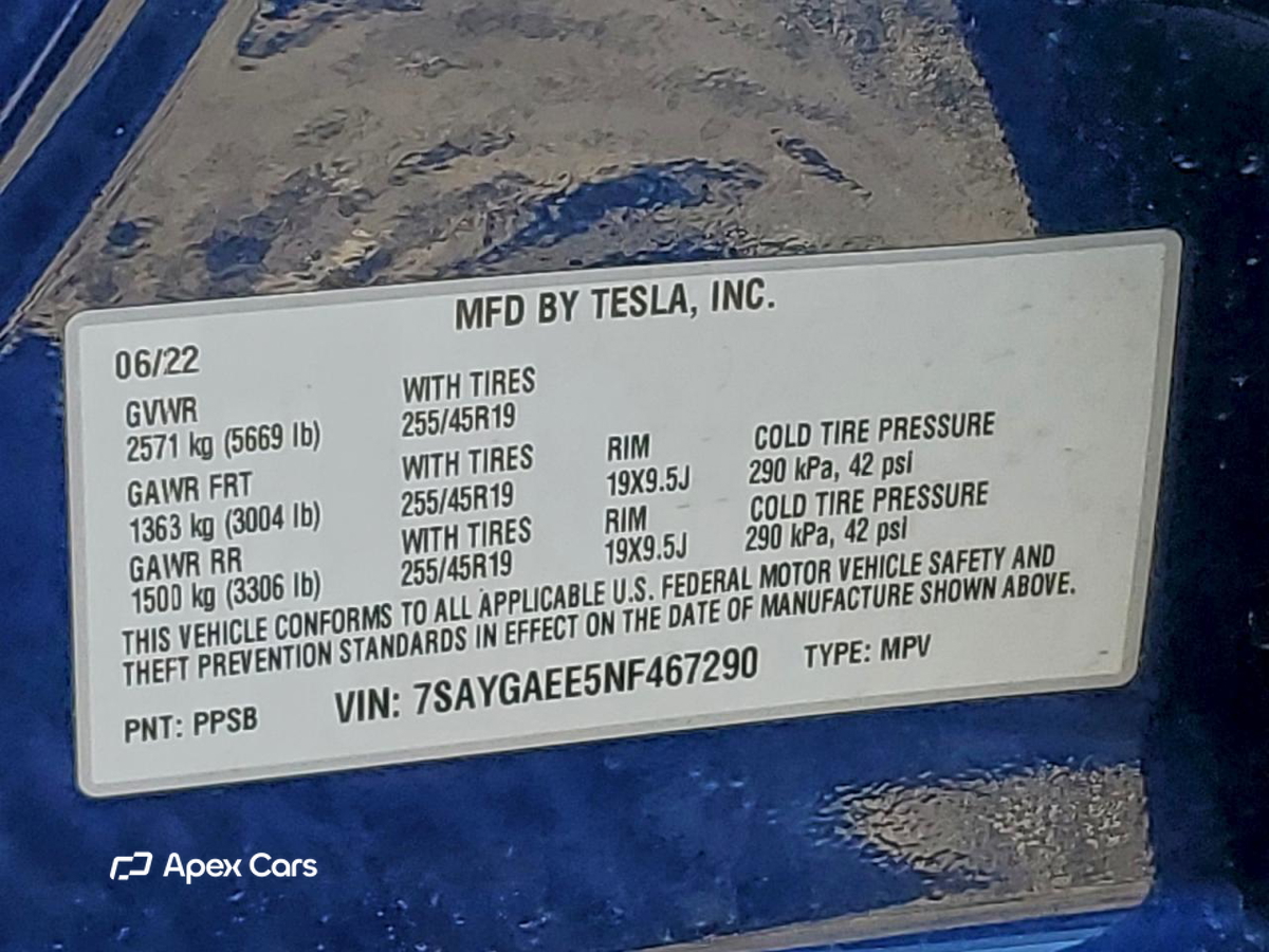 Tesla Model Y 2022