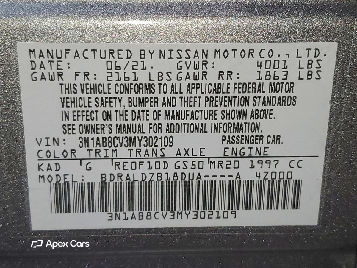 Nissan Sentra 2021