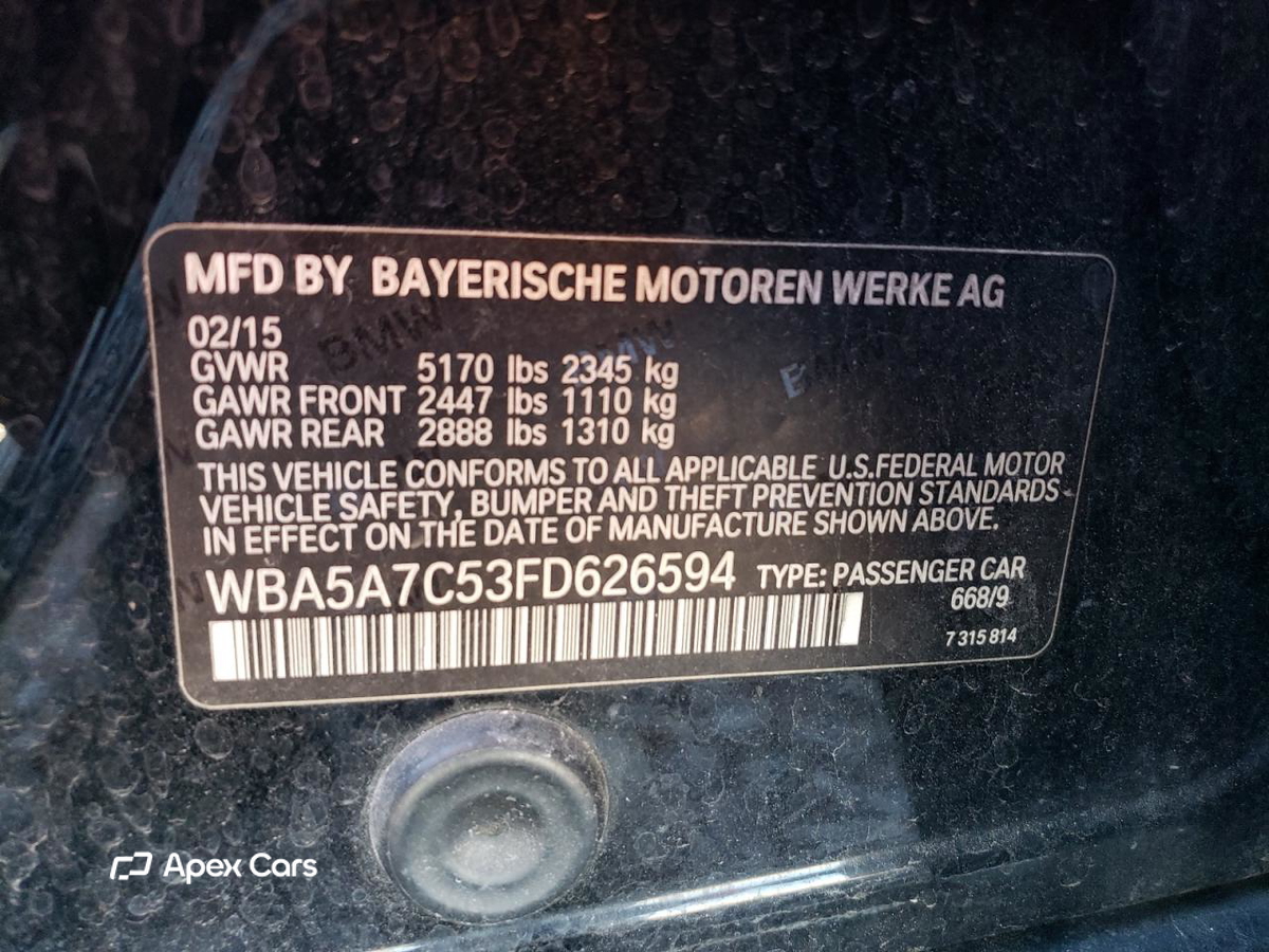 BMW Series 5 2015