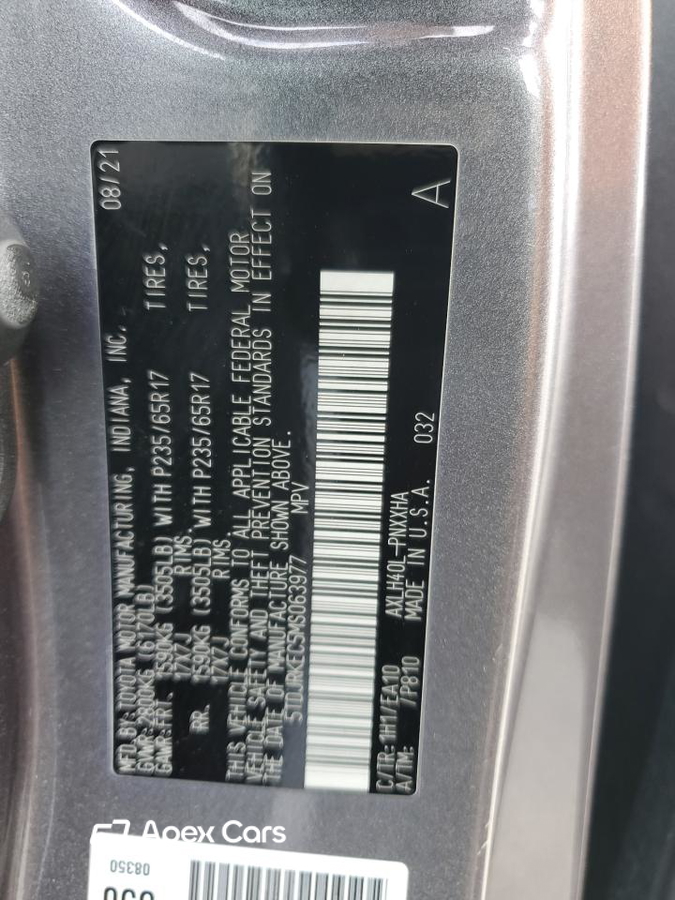 Toyota Sienna 2021