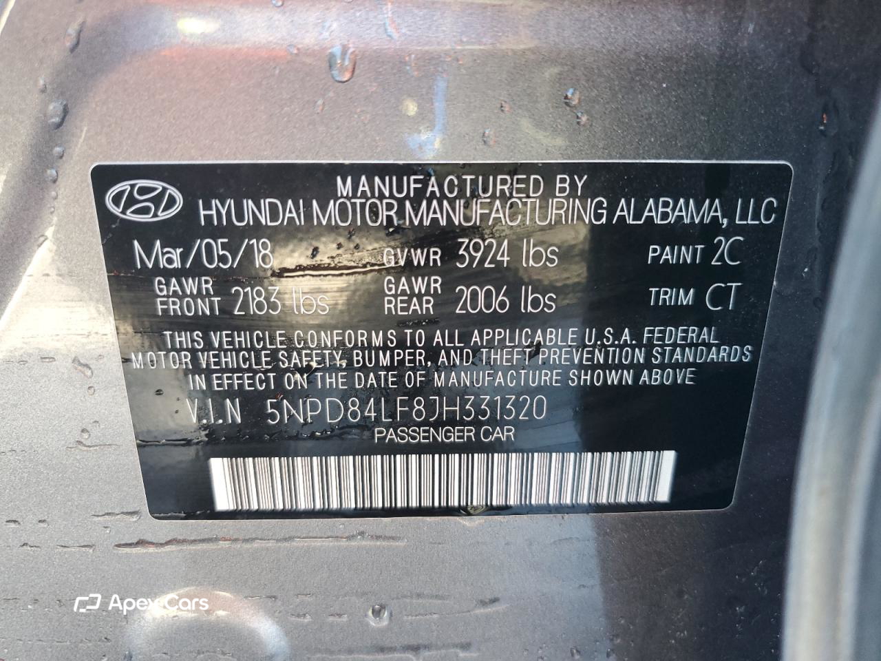 Hyundai Elantra 2018