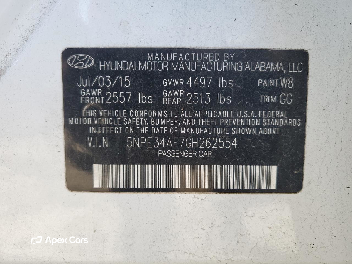 Hyundai Sonata 2016