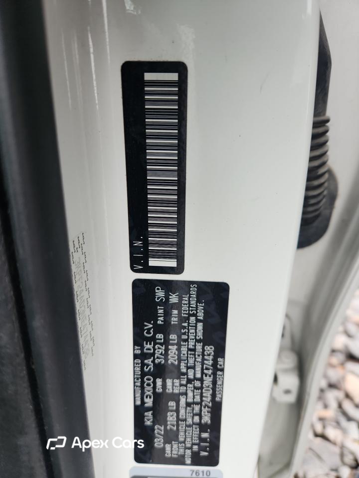 Kia Forte 2022