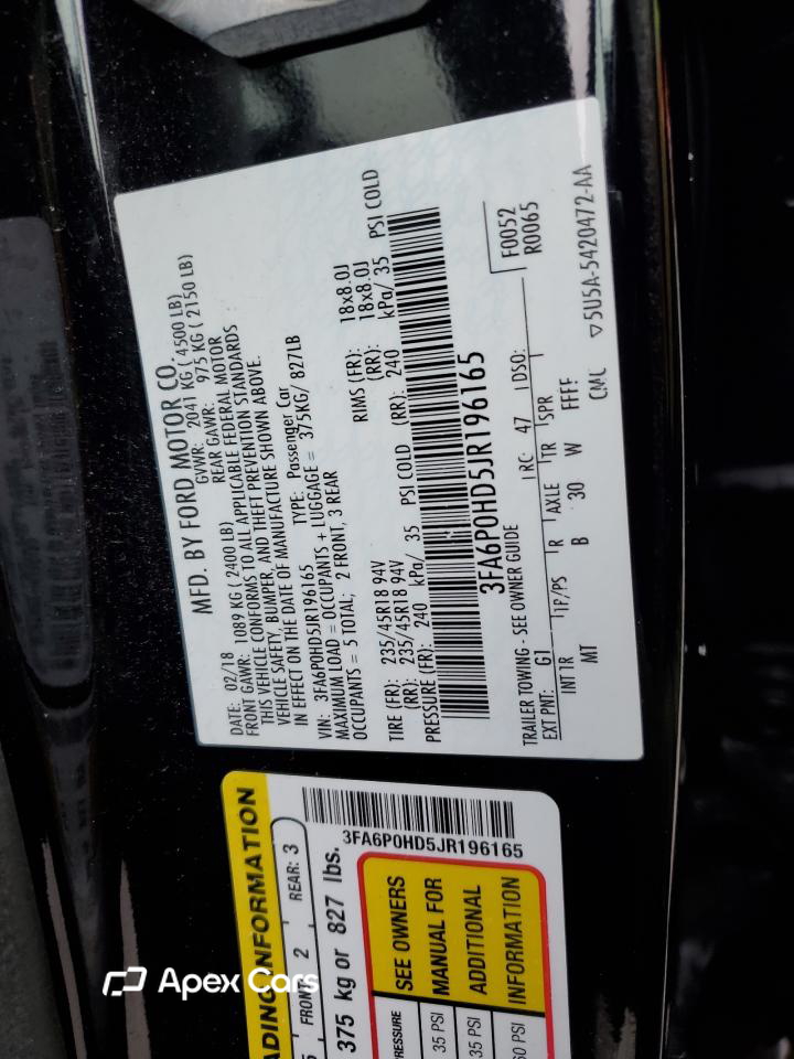 Ford Fusion 2018