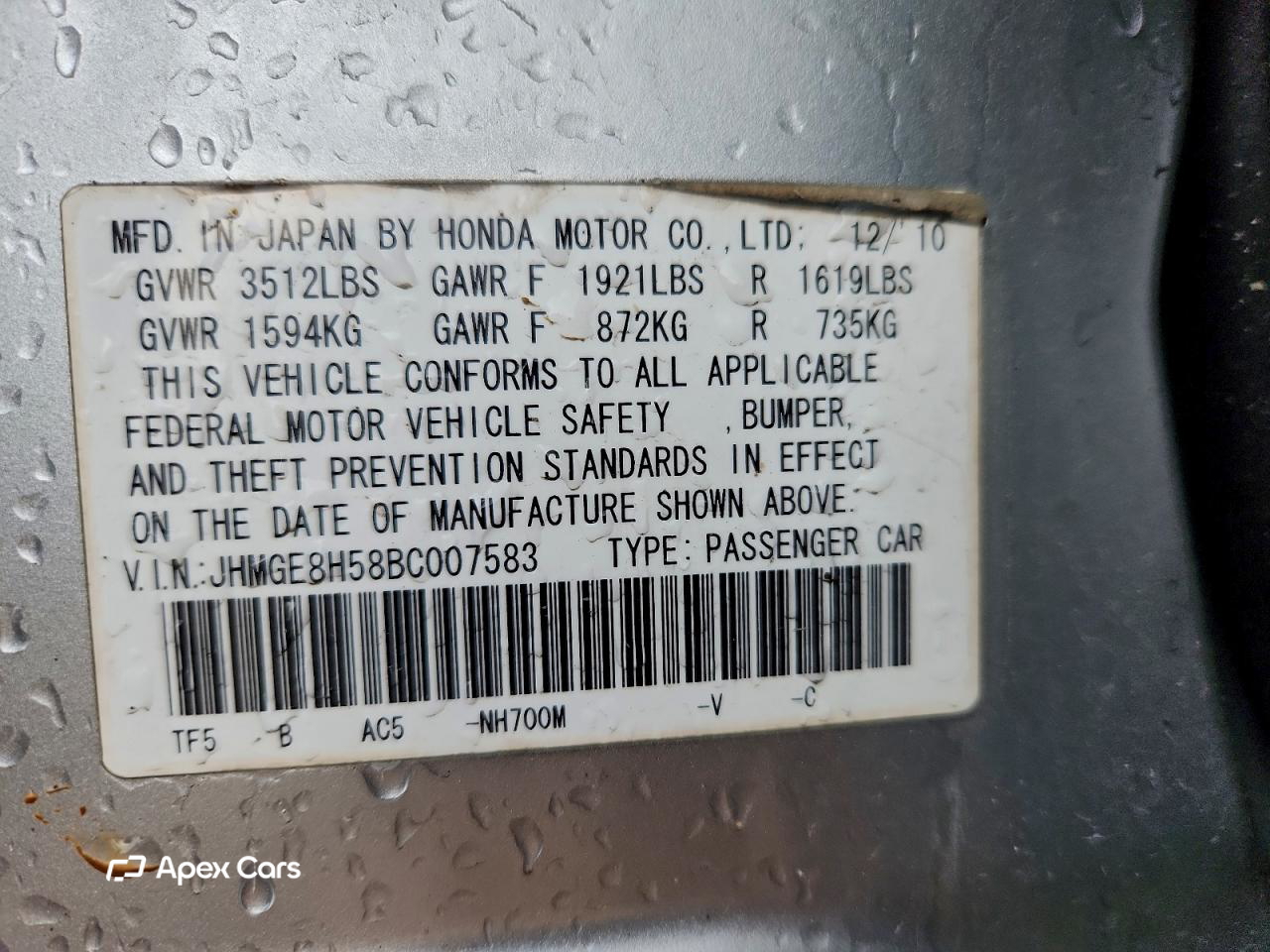Honda Fit 2011