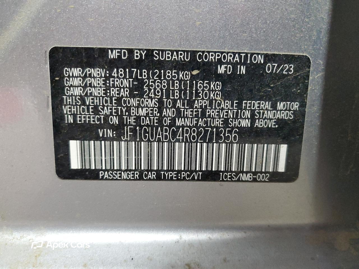 Subaru Impreza 2024