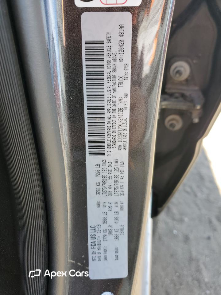 RAM 1500 2020