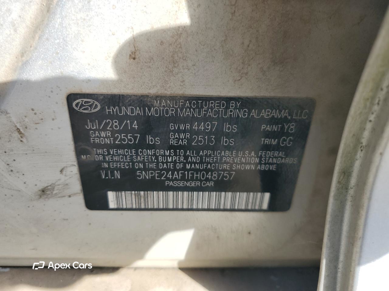 Hyundai Sonata 2015