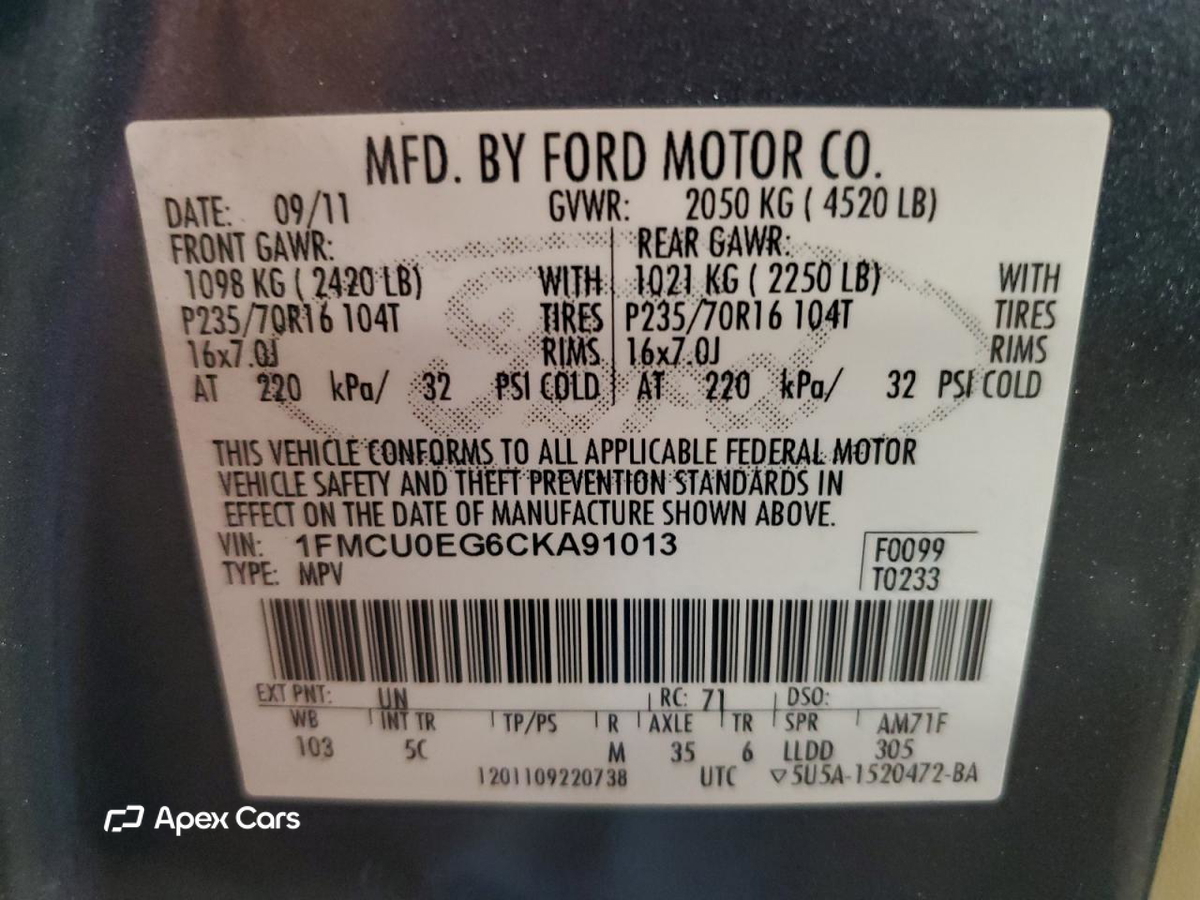 Ford Escape 2012