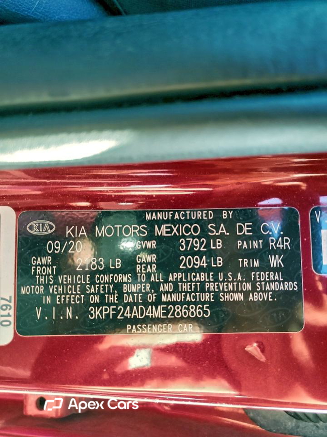 Kia Forte 2021