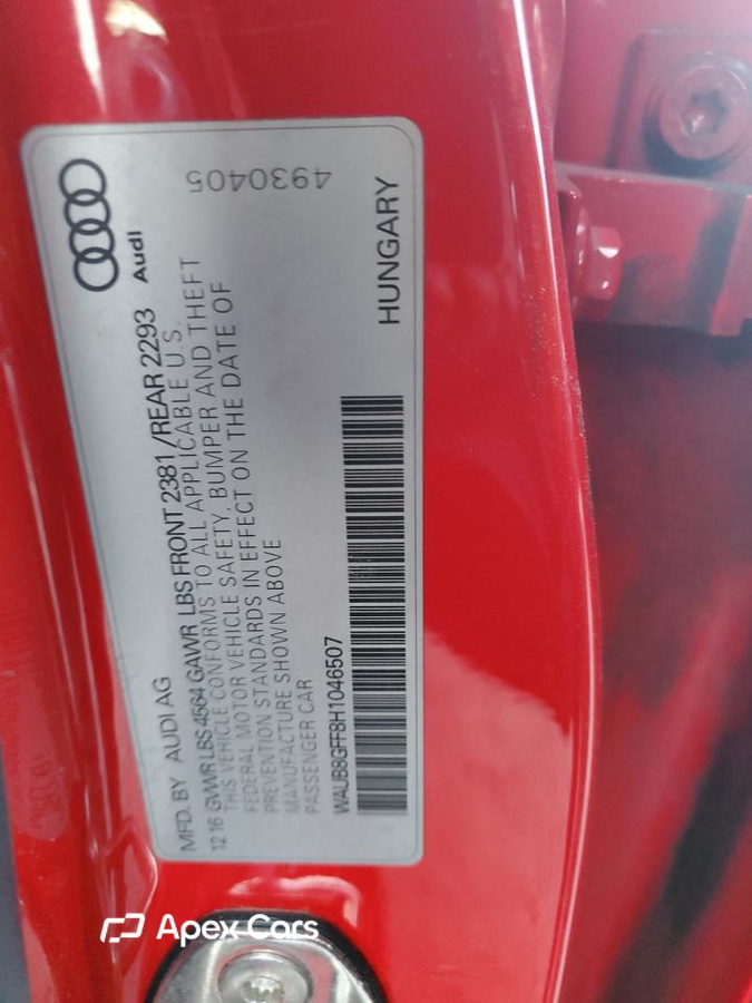 Audi A3 2017