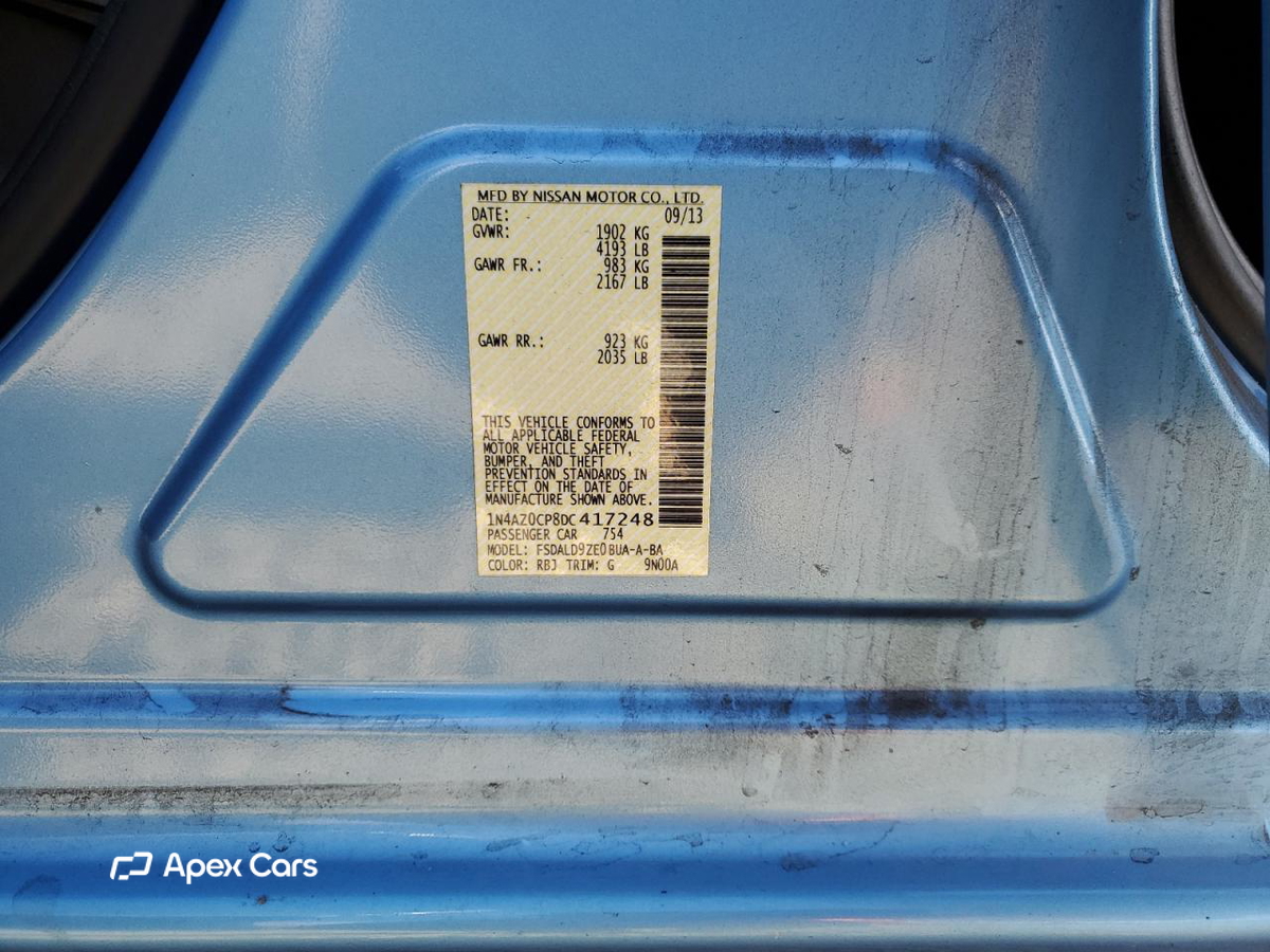 Nissan Leaf 2013