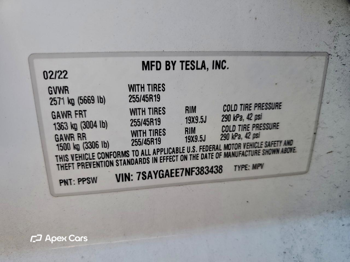 Tesla Model Y 2022