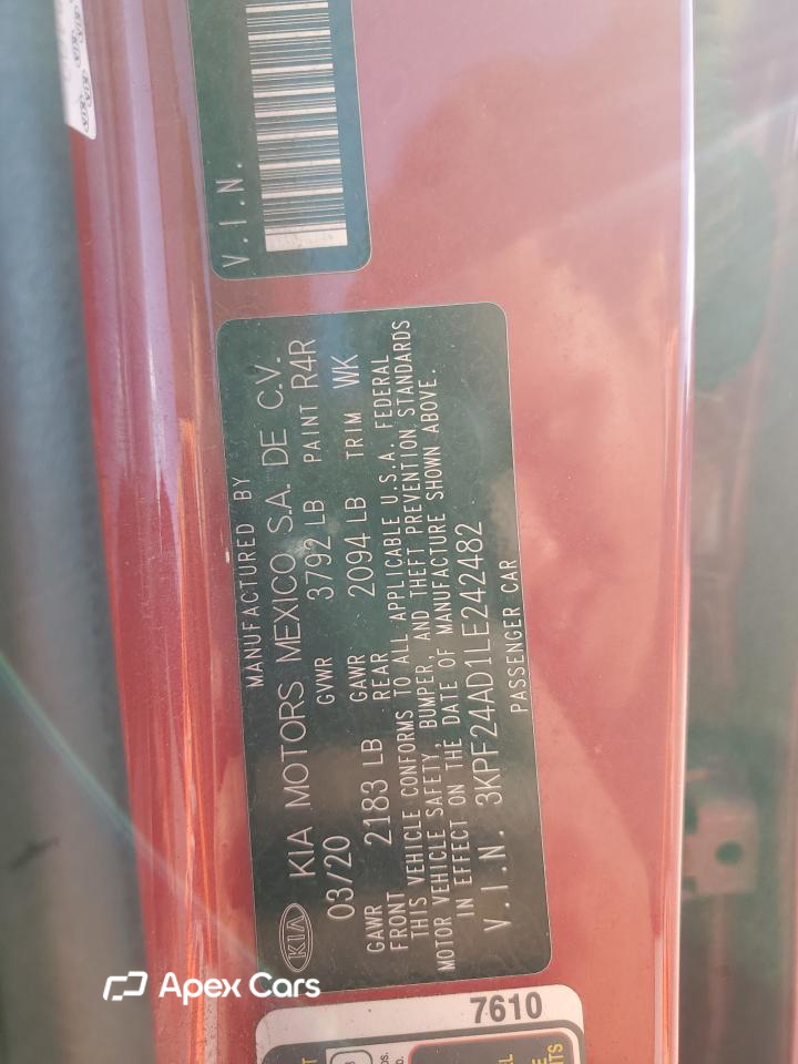 Kia Forte 2020