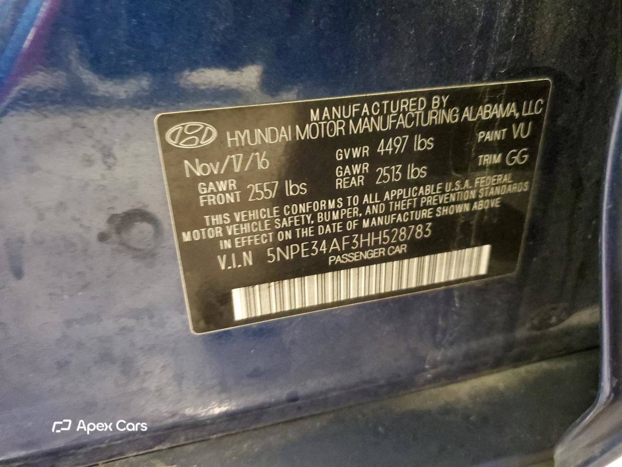 Hyundai Sonata 2017