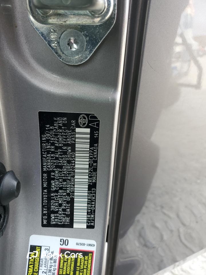 Toyota Corolla 2015