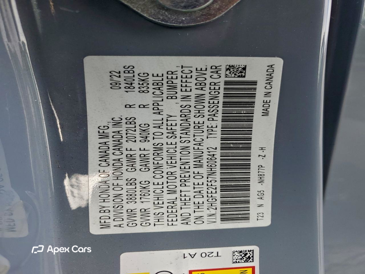 Honda Civic 2022