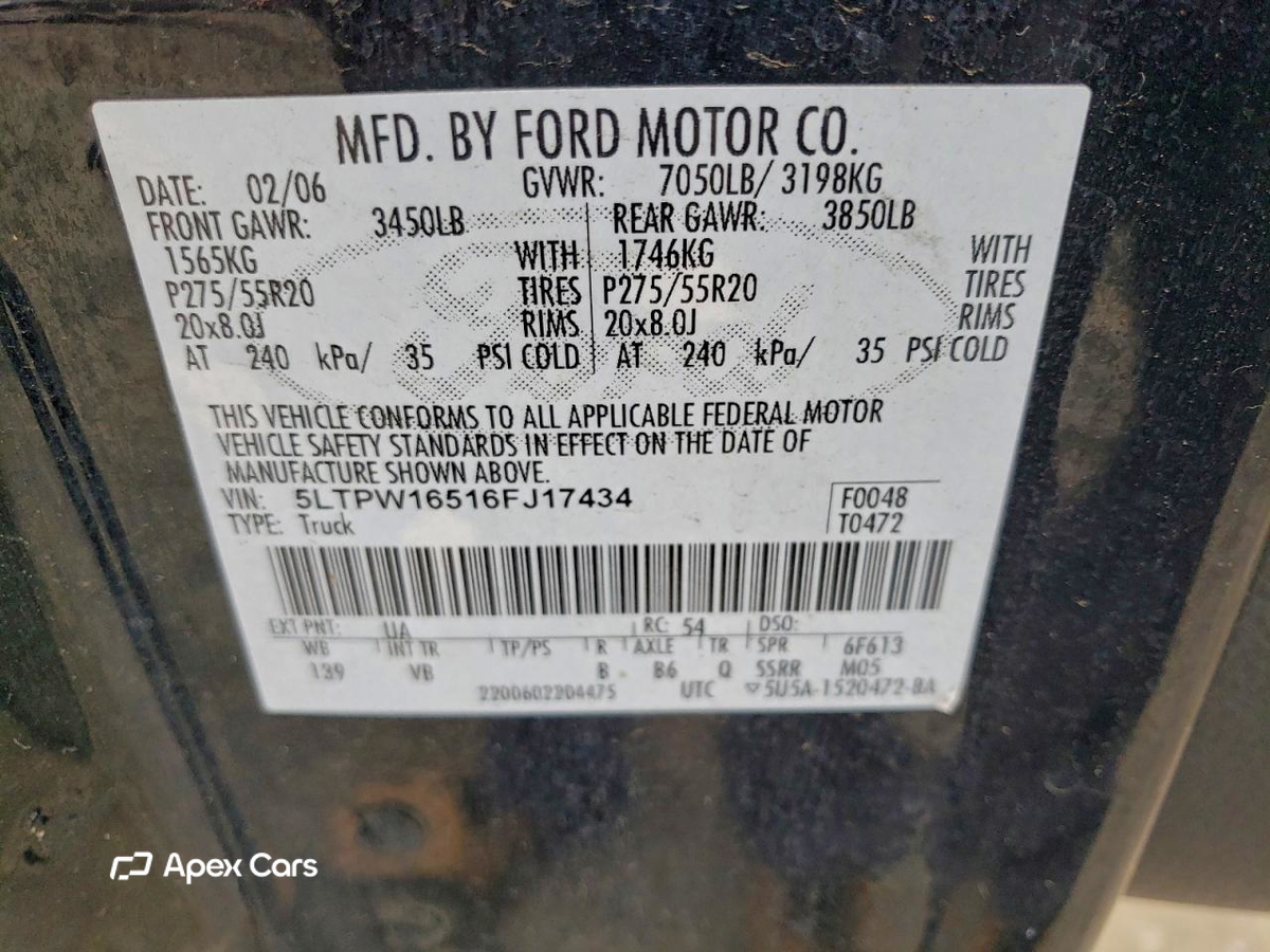 Lincoln Mark LT 2006