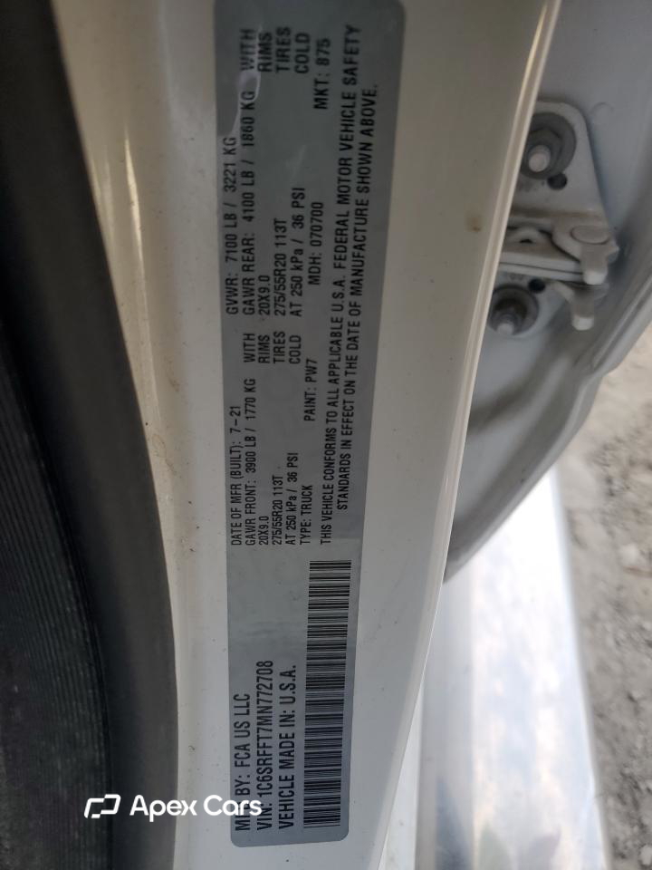 RAM 1500 2021