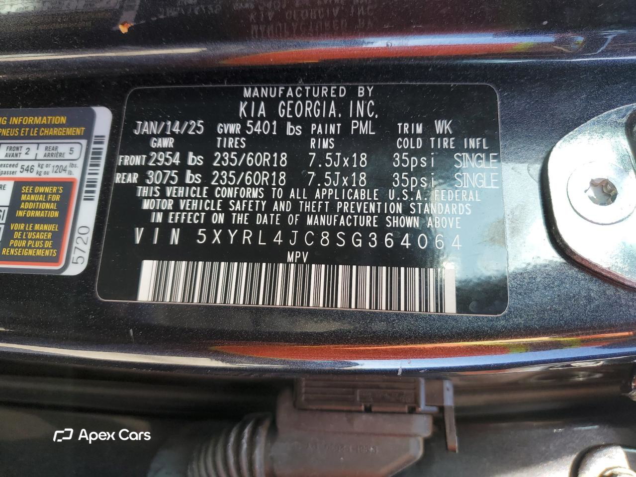 Kia Sorento 2025