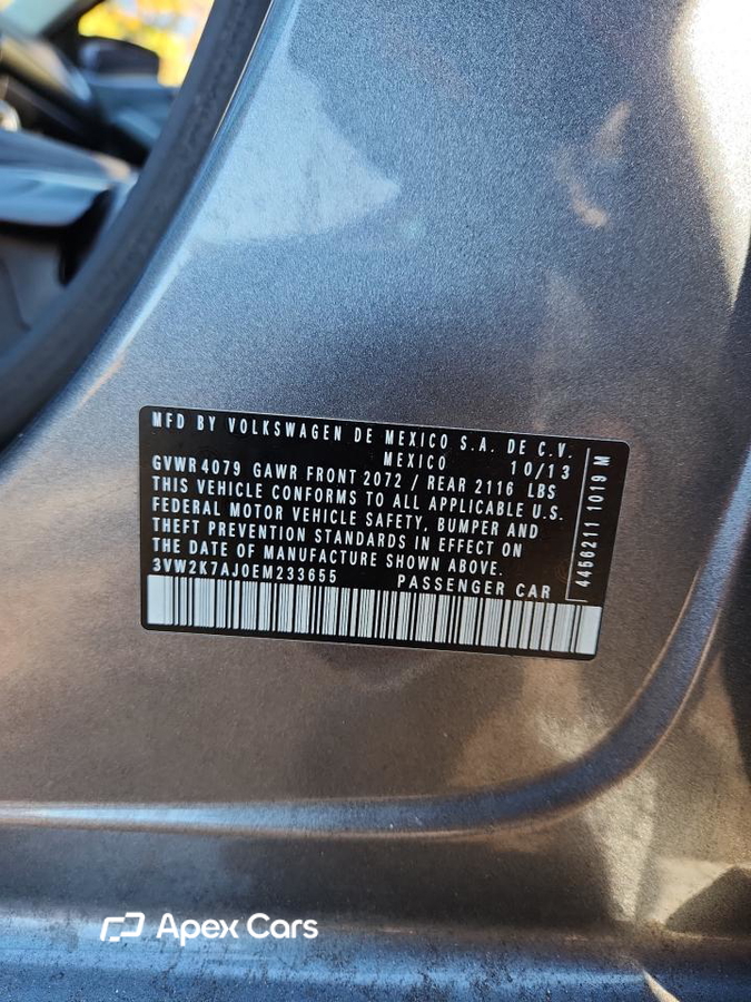 Volkswagen Jetta 2014