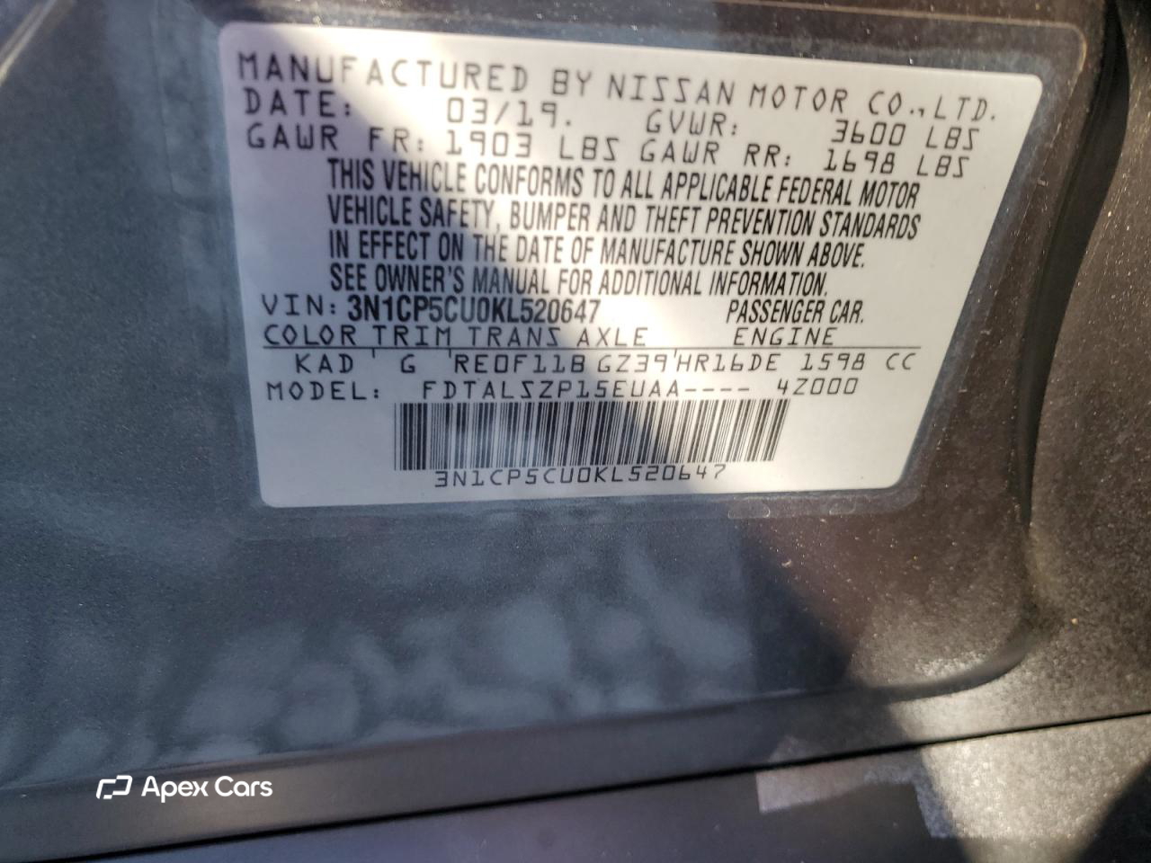 Nissan Kicks 2019