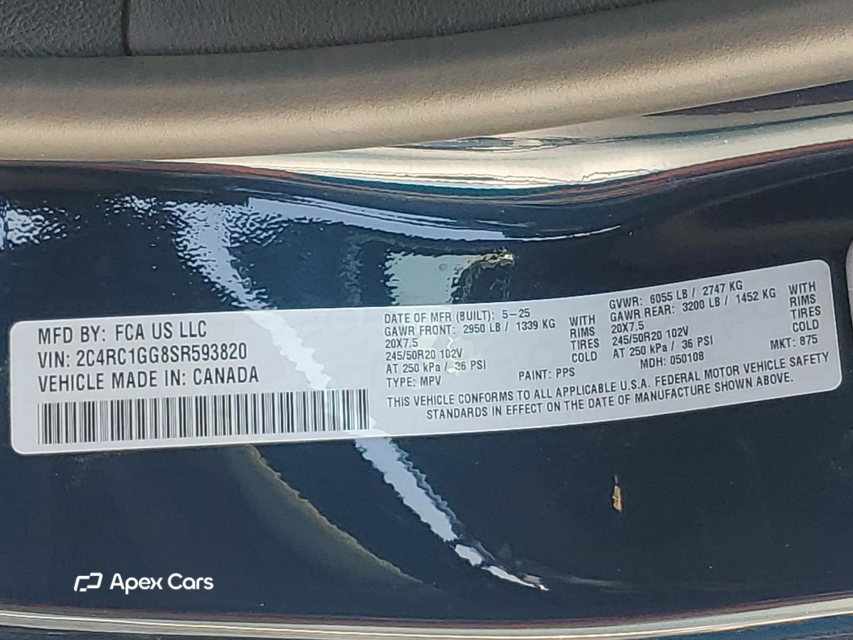 Chrysler Pacifica 2025