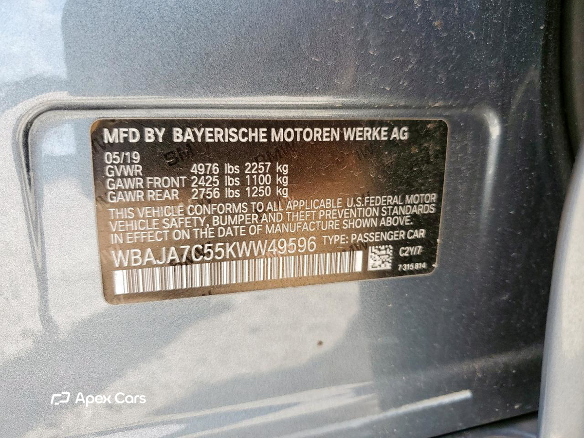 BMW Series 5 2019