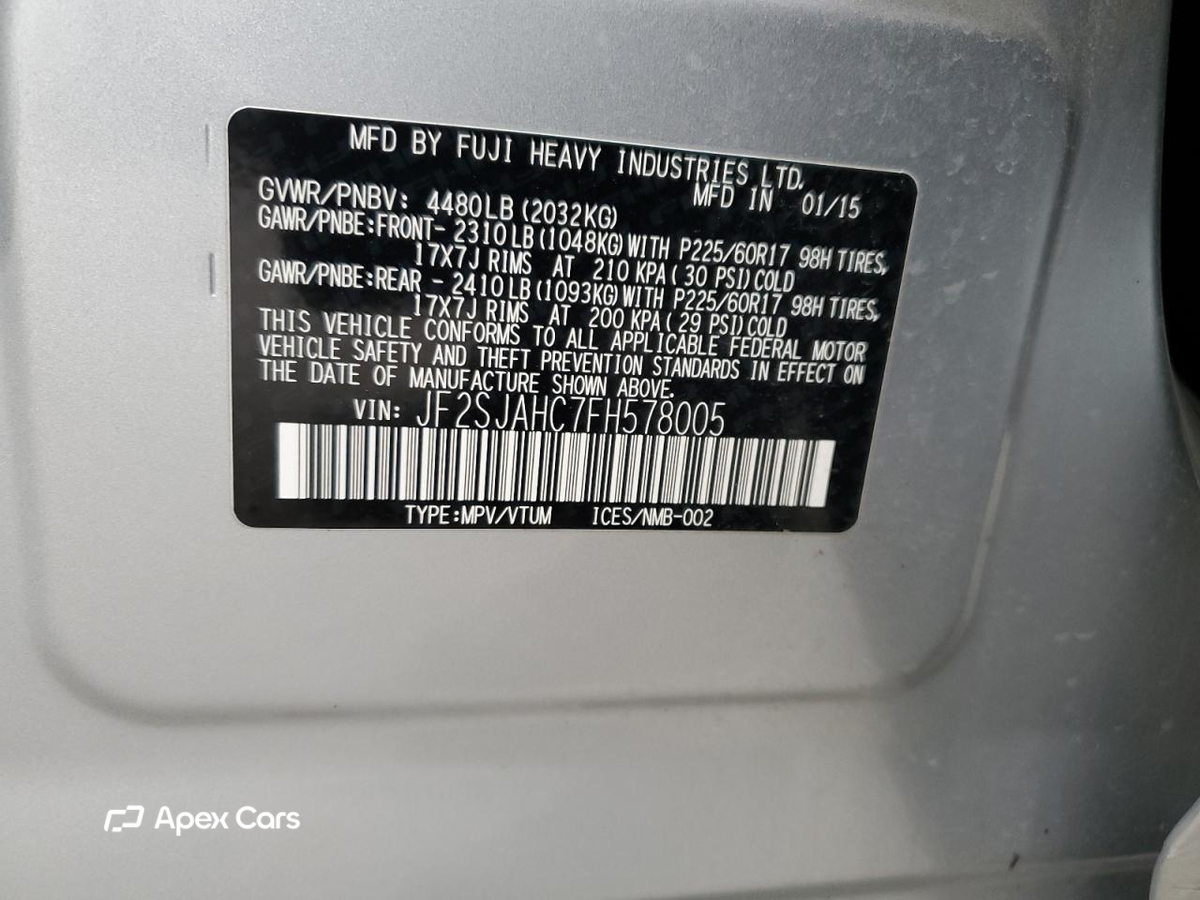 Subaru Forester 2015