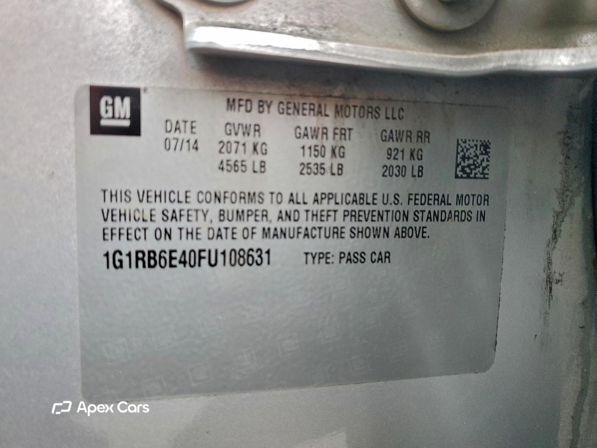 Chevrolet Volt 2015