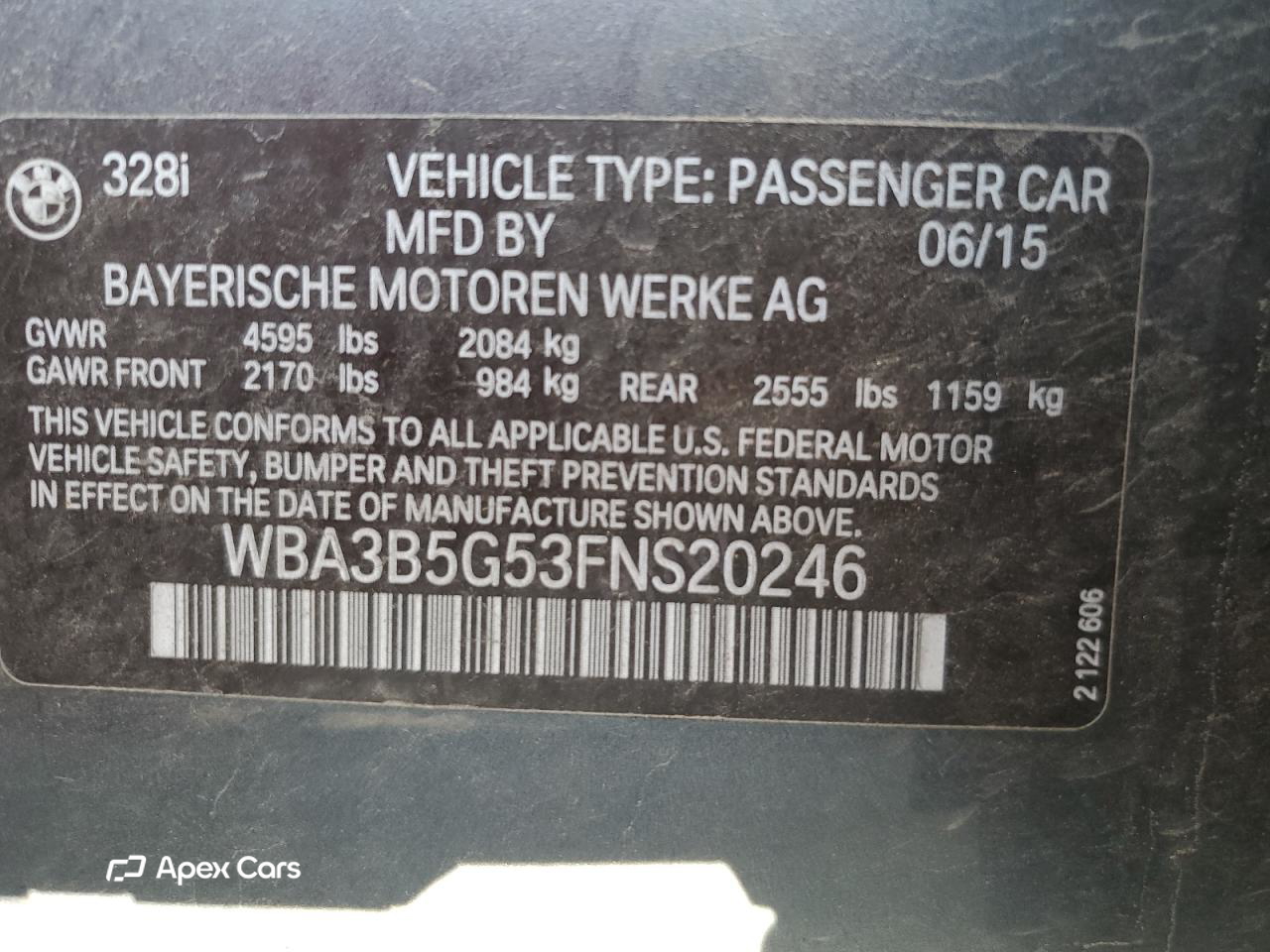 BMW Series 3 2015