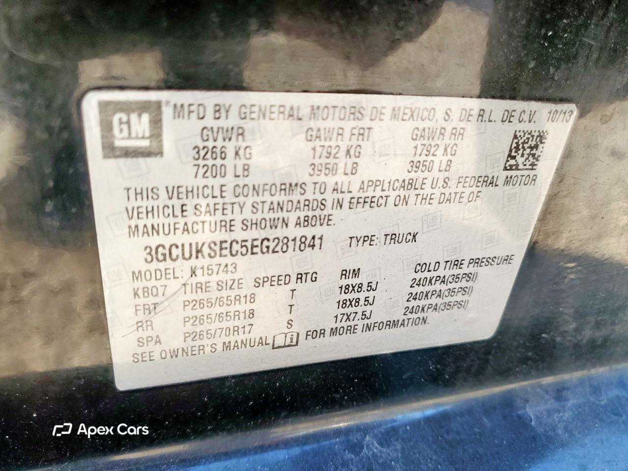 Chevrolet Silverado 2014