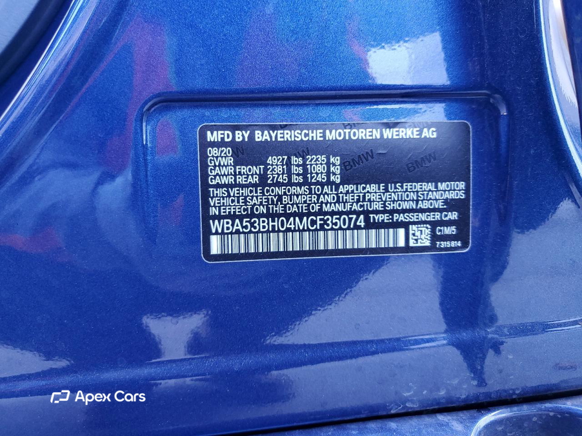 BMW Series 5 2021