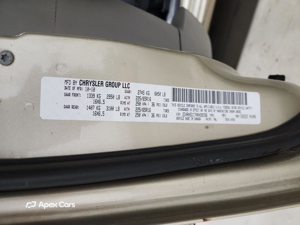 Dodge Caravan 2010