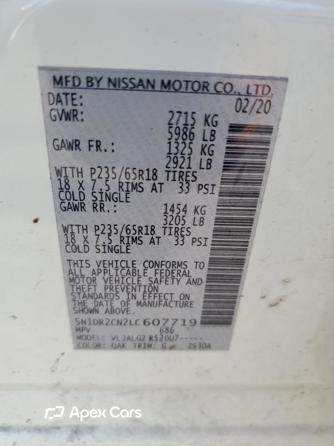 Nissan Pathfinder 2020
