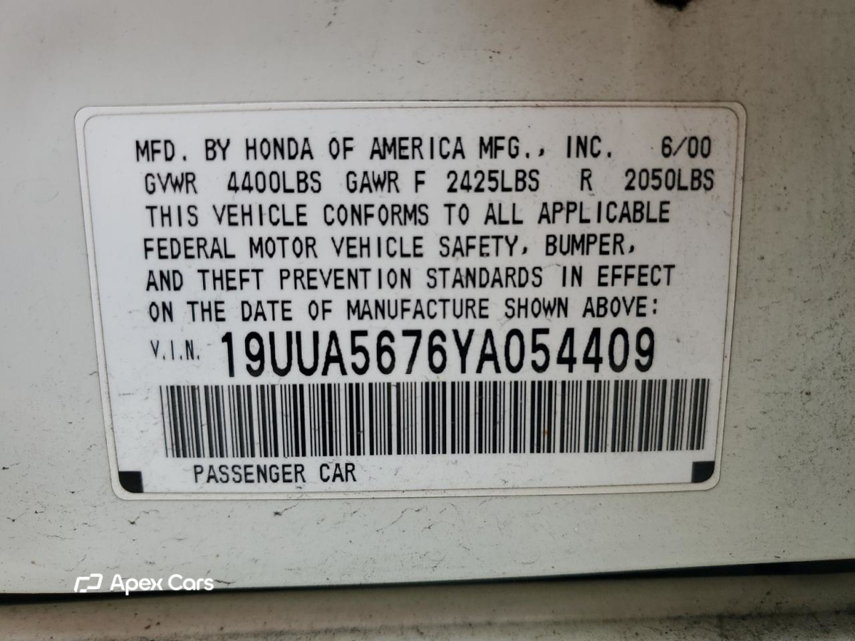 Acura TL 2000