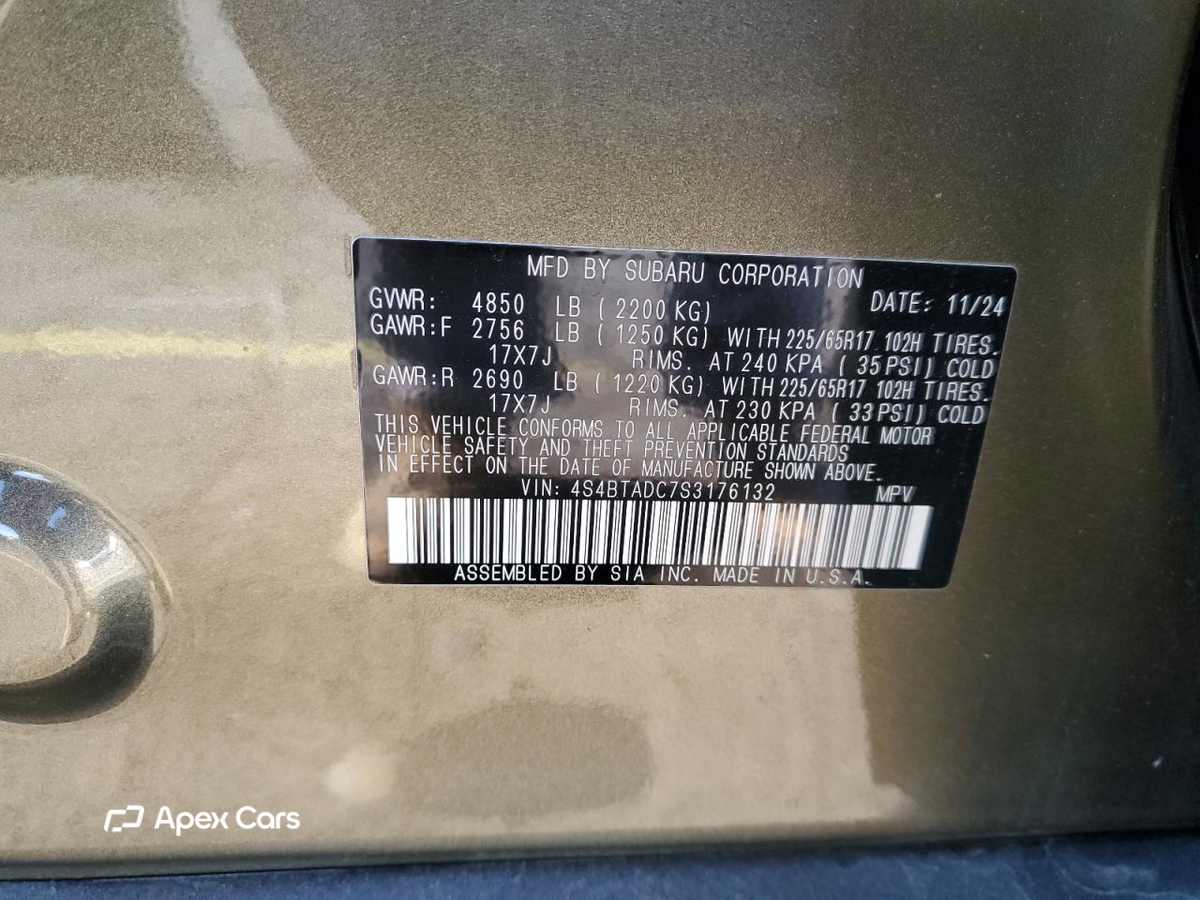 Subaru Outback 2025