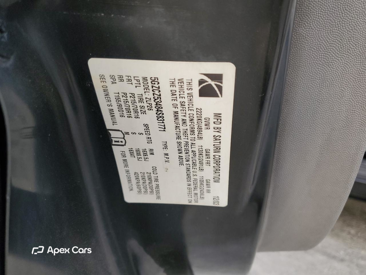 Saturn VUE 2004