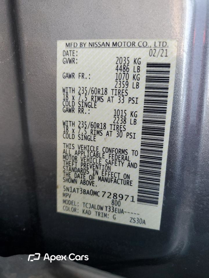 Nissan Rogue 2021