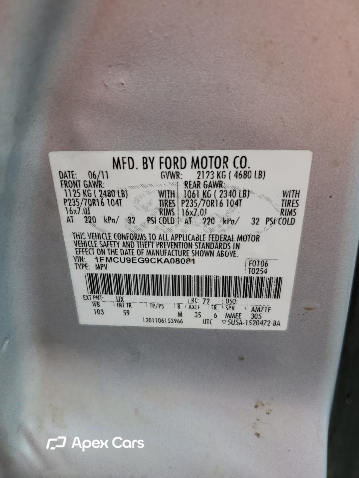 Ford Escape 2012