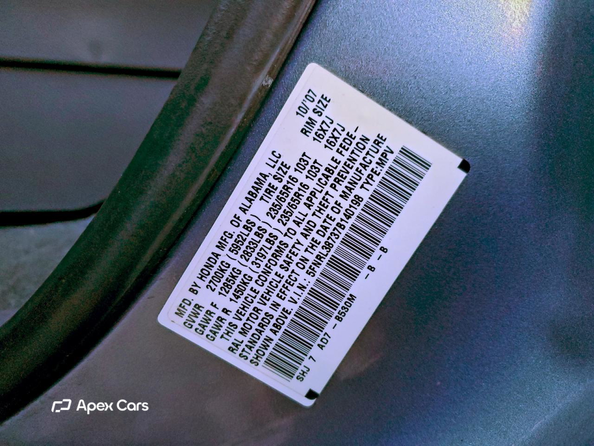 Honda Odyssey 2007